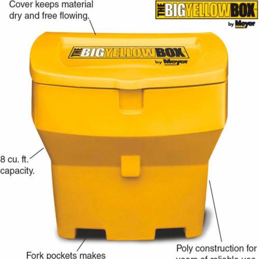 Containers & Organizers * | Meyer Storage Box 32403 8 Cubic Feet 23"L X 21"W X 30"H, Yellow