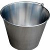 Containers & Organizers * | Vestil Stainless Steel Bucket Bkt-Ss-500 5 Gallon Capacity