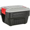 Containers & Organizers * | Rubbermaid Actionpacker Lockable Storage Box 8 Gallon 20 X 14-5/8 X 12 Pkg Qty 4