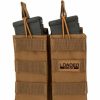 Containers & Organizers * | Barska Bi13002 Loaded Gear Cx-850 Double Mag Pouch, Tan