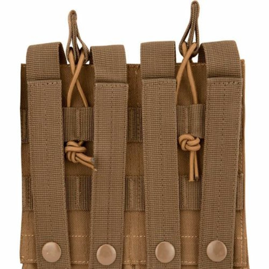 Containers & Organizers * | Barska Bi13002 Loaded Gear Cx-850 Double Mag Pouch, Tan