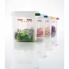 Containers & Organizers * | Araven 03022 Food Container, Airtight, W/Lid, Pp, 1.6 Qt., 1/9 Size, Colorclip , Transparent Pkg Qty 6