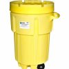 Containers & Organizers * | Enpac 1299-Ye Wheeled Poly-Overpack Salvage Drum 95 Gallon Capacity