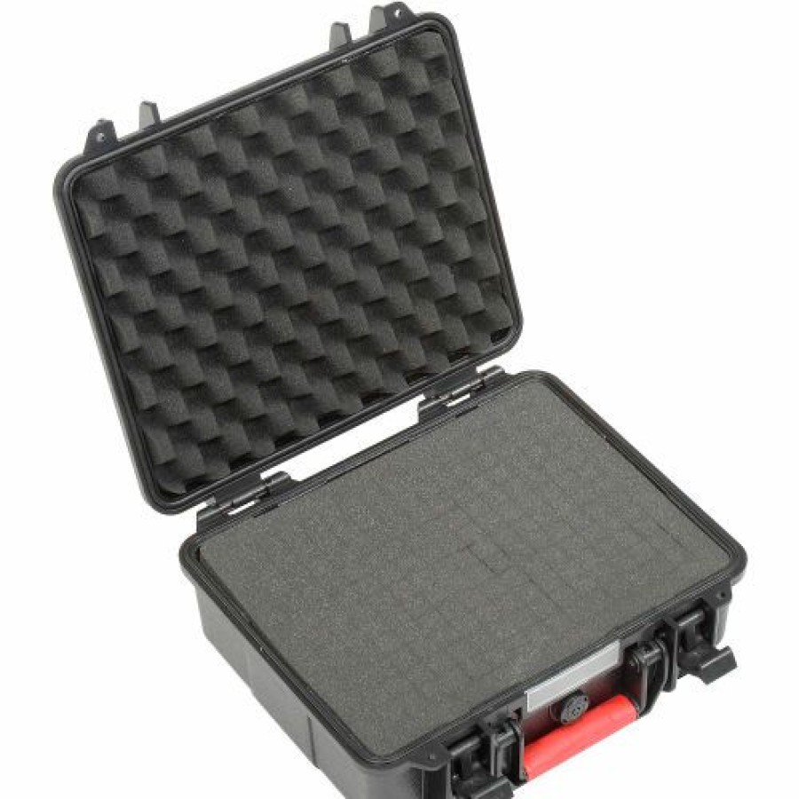 Containers & Organizers * | Global Industrial Waterproof Hard Case W/Pinch Tear Foam, 11"L X 9-11/16"W X 4-3/16"H, Black