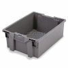 Containers & Organizers * | Orbis Stack-N-Nest Pallet Container Gs6040-18 23-5/8 X 15-3/4 X 7-1/8 Gray