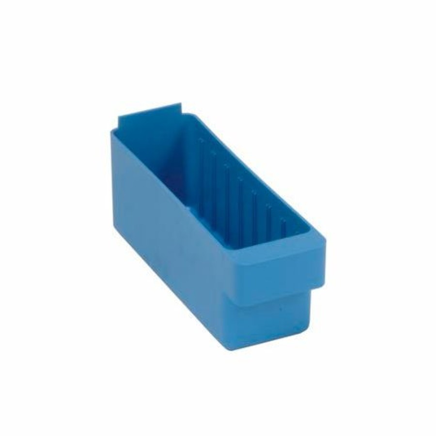 Containers & Organizers * | Quantum Storage Systems Quantum Super Tuff Euro Drawer Qed501 3-3/4"W X 11-5/8"D X 4-5/8"H Blue Pkg Qty 24