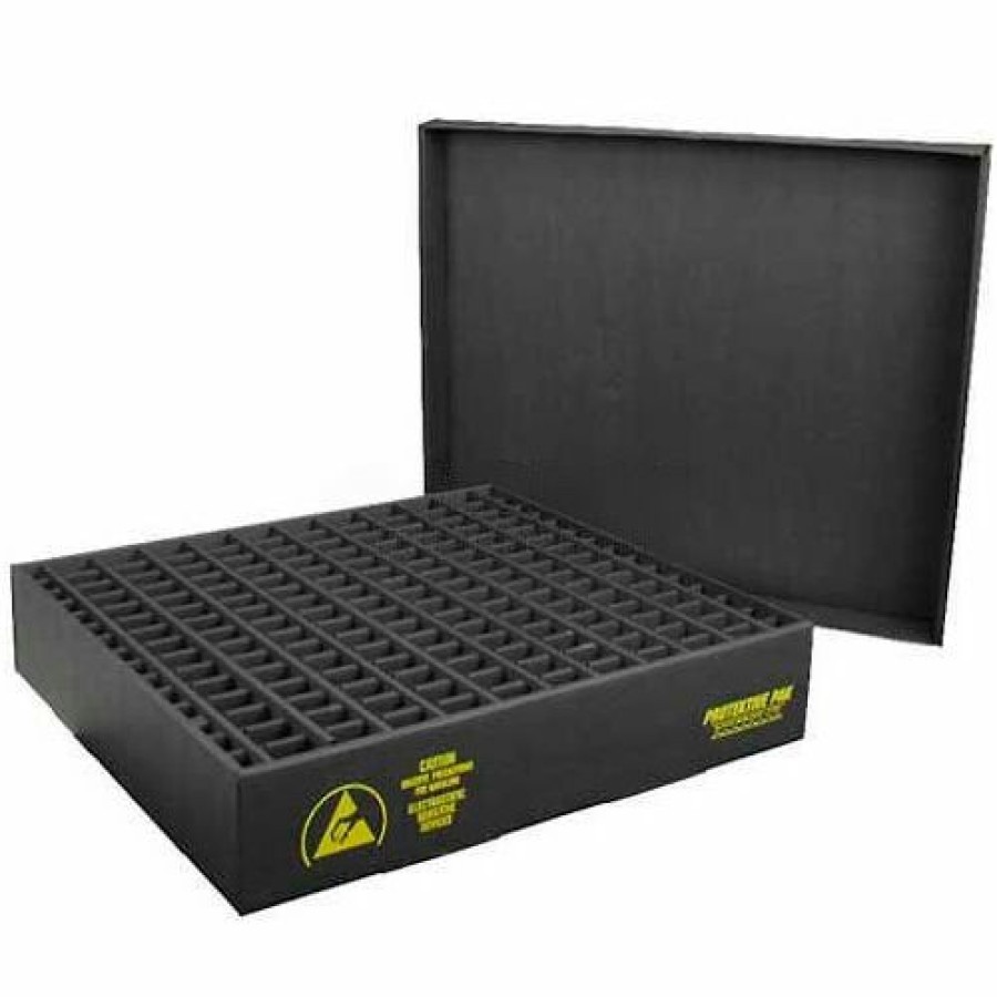 Containers & Organizers * | Protektive Pak 38722 Esd In-Plant Handler Adj. Dividers & Lid, 7 Cells, Cell Size 4 X 15-3/4 X 2-1/4 Pkg Qty 5