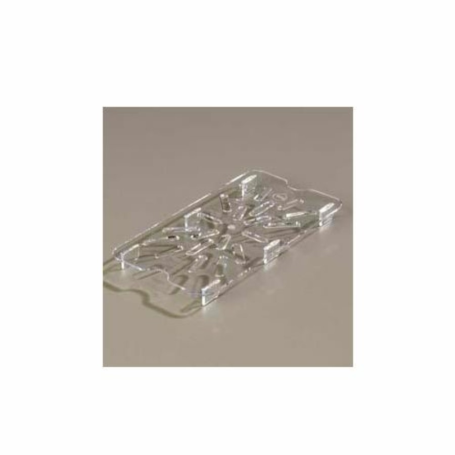 Containers & Organizers * | Carlisle 1029507 Topnotch Drain Shelf 10-1/4" X 6-3/8", Clear Pkg Qty 6