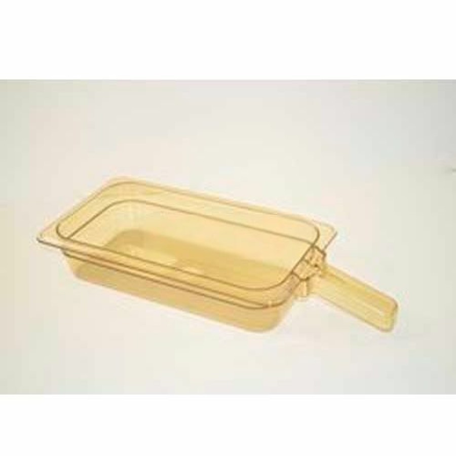 Containers & Organizers * | Carlisle 30860H13 High Heat Food Pan, Amber, With Handle