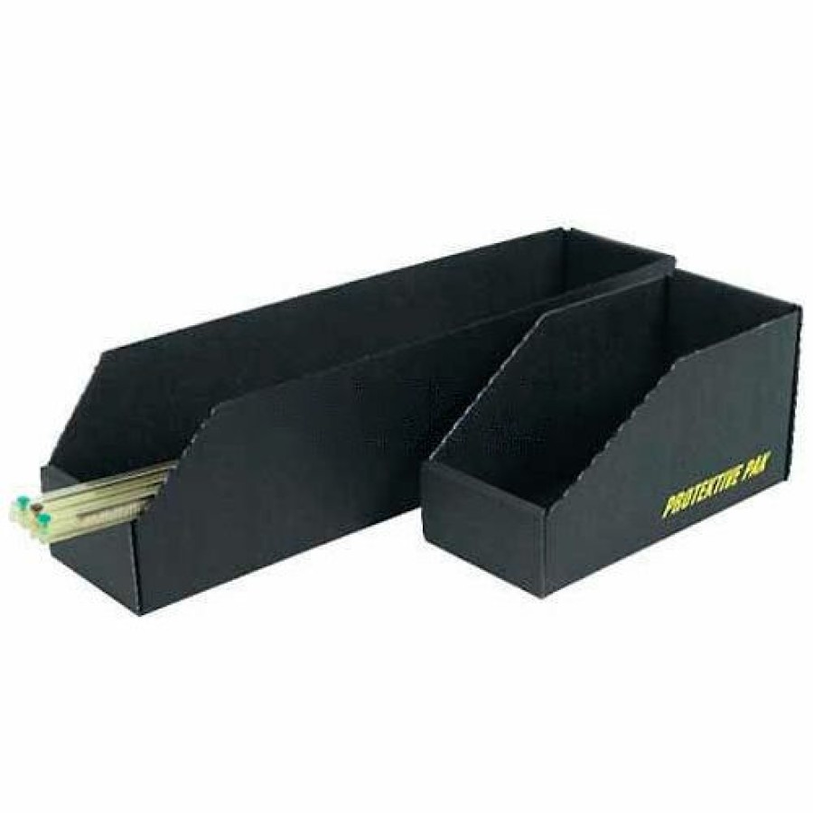 Containers & Organizers * | Protektive Pak 37105 Esd Open Bin Box, 8"W X 12"D X 4-1/2"H Pkg Qty 10