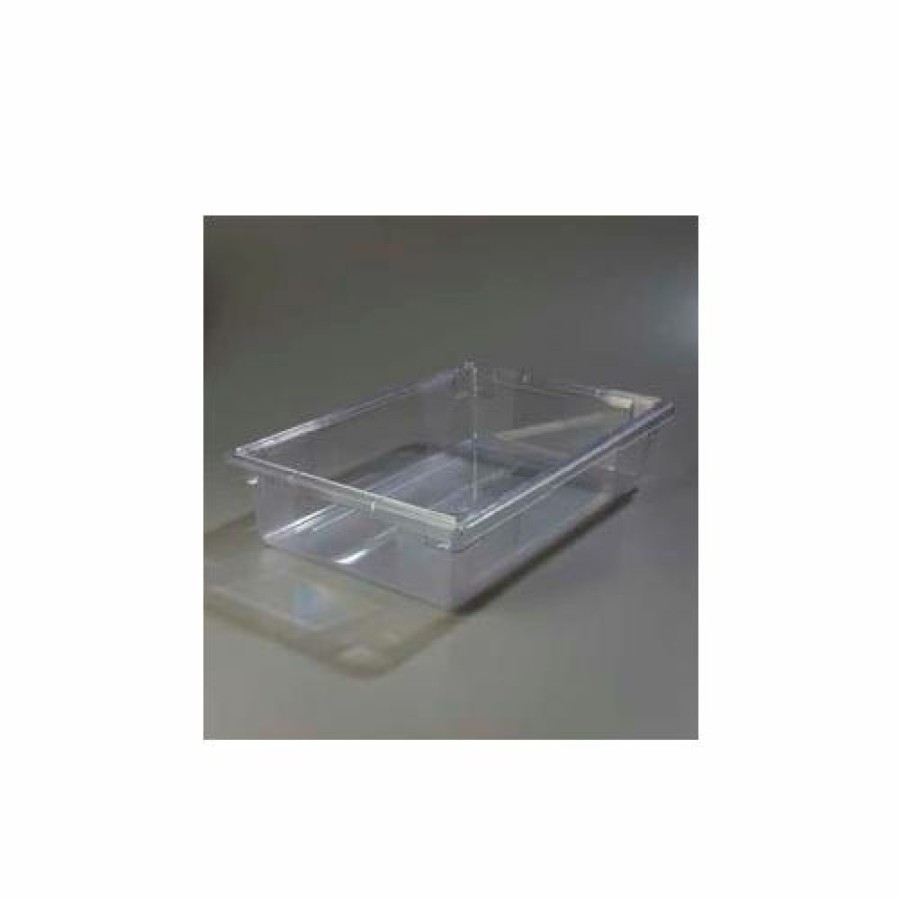 Containers & Organizers * | Carlisle 1062107 Storplus 8.5 Gallon Box 26" X 18" X 6", Clear Pkg Qty 6