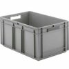 Containers & Organizers * | Ssi Schaefer Euro-Fix Solid Container Ef6320 24" X 16" X 13", Gray Pkg Qty 4