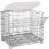 Liquid Storage Tanks * | Global Industrial 32 X 20 Folding Wire Container Accessory Lid-Hinged