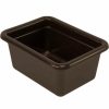 Containers & Organizers * | Quantum Storage Systems Quantum Nesting Utility Box, 12-1/16"L X 9-1/16"W X 5-1/8"H Bus Box, Polypropylene, Brown Pkg Qty 12