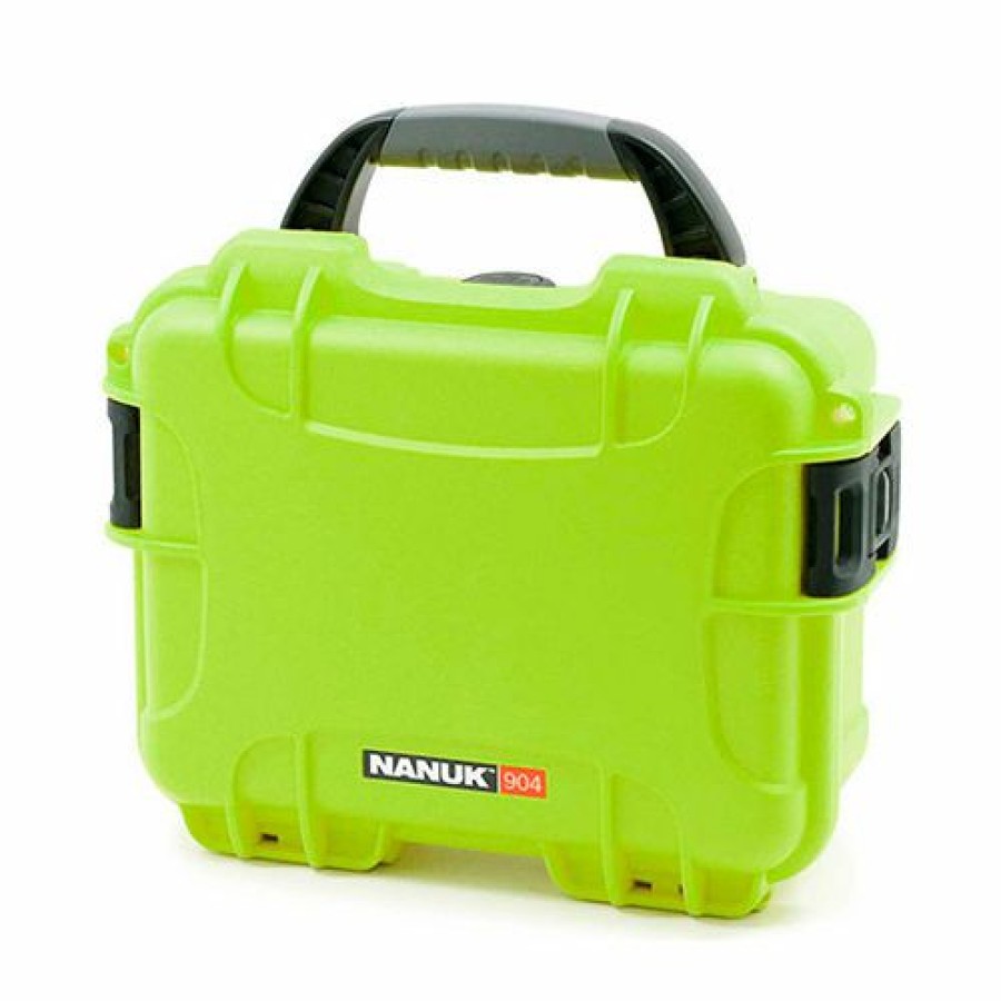 Containers & Organizers * | Nanuk 904-1002 904 Case W/Foam, 10.2"L X 7.9"W X 4.5"H, Lime