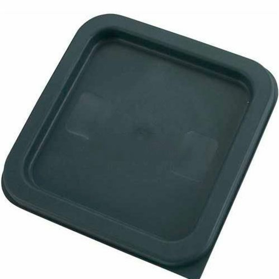 Containers & Organizers * | Winco Pecc-24 Square Cover For Pesc-2, -4 And Pcsc-2C, -4C, Green Pkg Qty 12