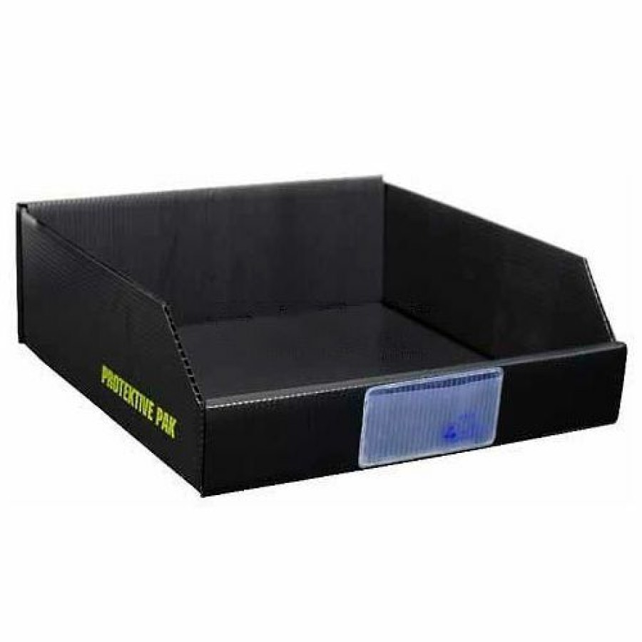 Containers & Organizers * | Protektive Pak 38911 Plastek Esd Open Bin Box, 12"W X 12"D X 4"H Pkg Qty 5