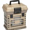 Containers & Organizers * | Plano Molding Plano Stowaway 136330 Drawer Rack System, 3 Boxes,13-3/8"L X 10"W X 14"H, Gray/Sandstone Pkg Qty 2