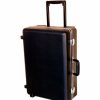 Containers & Organizers * | Case Design Wheeled Case 696 Wheeler Carrying Case 22"L X 17"W X 10"H, Black