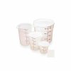 Containers & Organizers * | Cambro Rfs1148 Storage Container, Round, 1 Qt., 6-1/16" Dia. X 5" High, White, Polyethylene Pkg Qty 12