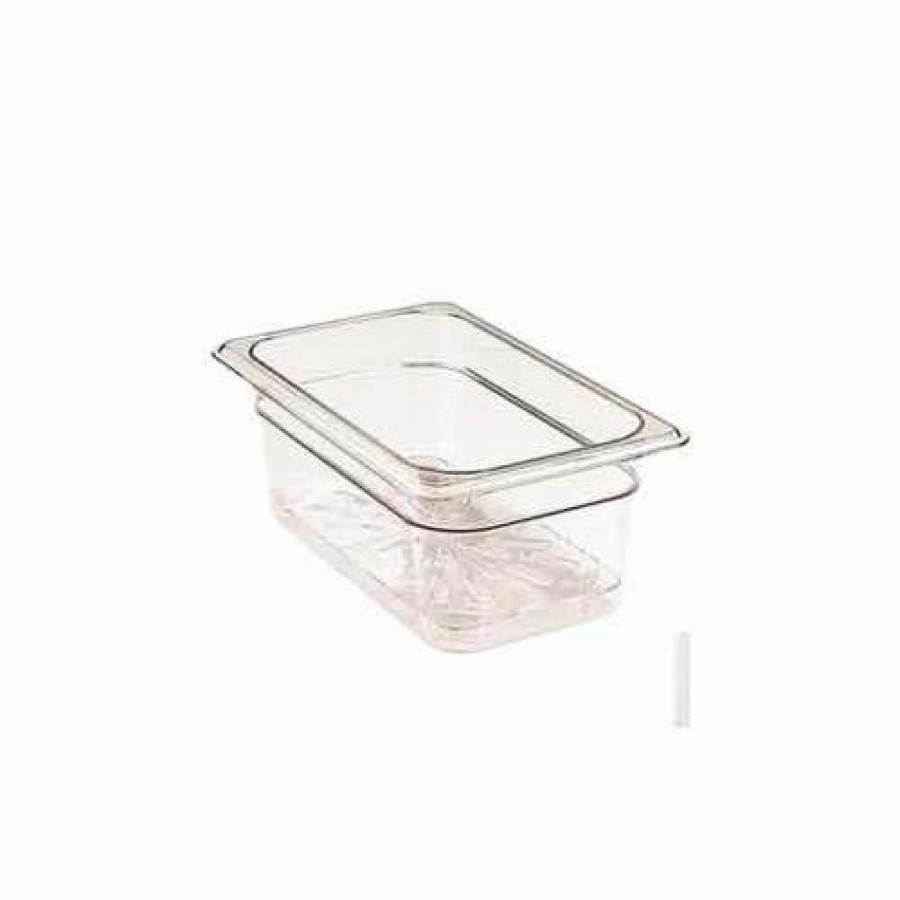 Containers & Organizers * | Cambro 10Cwd135 Camwear Drain Shelf, For 12, 14, 16 And 18Cw, Clear, Polycarbonate, Nsf Pkg Qty 6