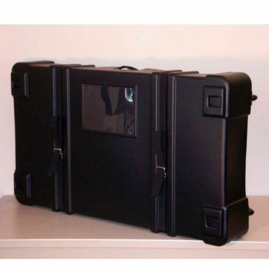 Containers & Organizers * | Case Design 278 Expo Ii Telescoping Shipping Case Trade Show Case -55"L X 27-1/2"W X 12"H, Black