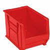 Containers & Organizers * | Akro-Mils Super-Size Akrobin Plastic Stacking Bin, 12-3/8"W X 20"D X 12"H, Red Pkg Qty 2