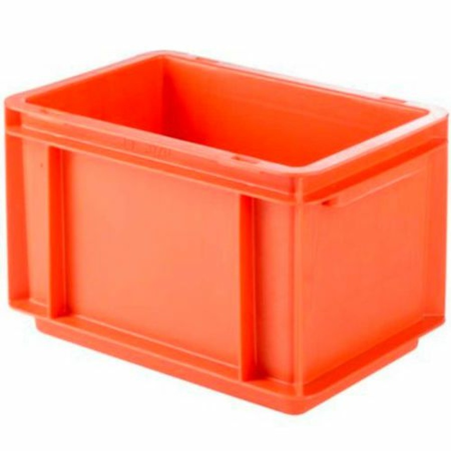 Containers & Organizers * | Ssi Schaefer Euro-Fix Solid Container Ef3170 12" X 8" X 7", Red