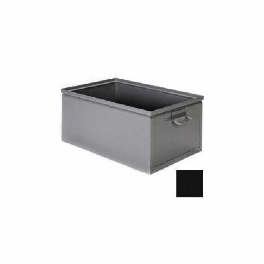 Containers & Organizers * | Stackbin Steel Bin 1-851 10"W X 16"D X 8"H Stackbox, Black