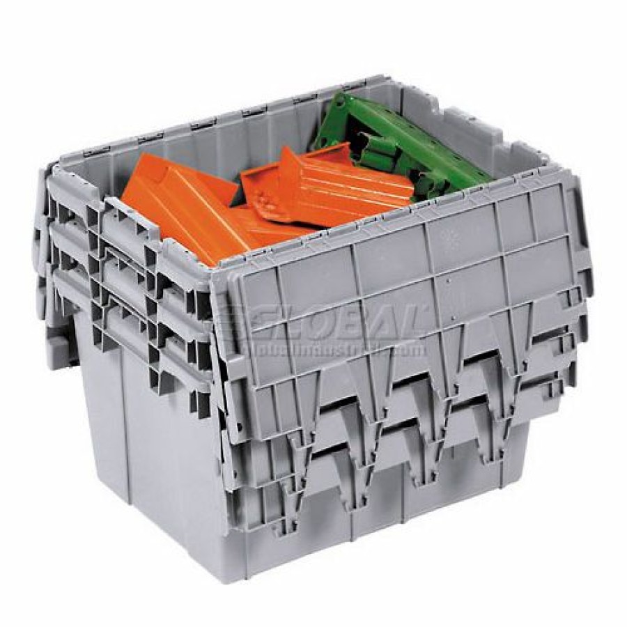 Containers & Organizers * | Buckhorn Attached Lid Container 39280 28 20-3/4 15-7/16 Pkg Qty 2