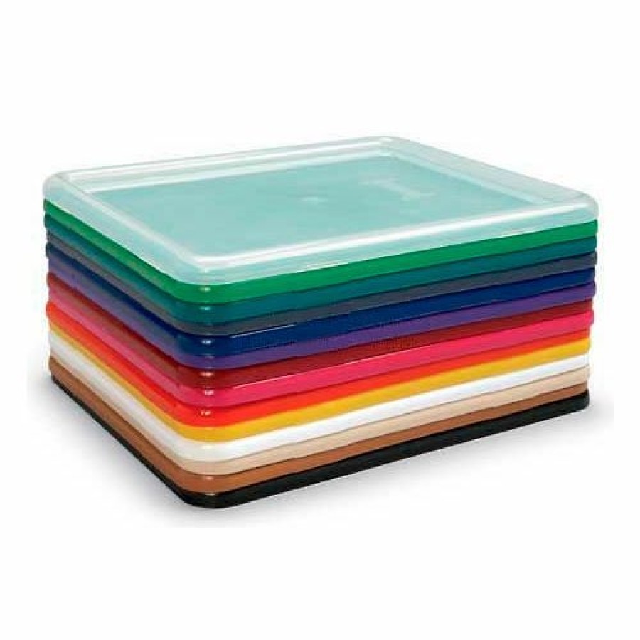 Containers & Organizers * | Jonti-Craft 8067 Paper-Tray & Tub Lid,13-1/2"L X 11"W X 1/4"H, Navy Pkg Qty 5