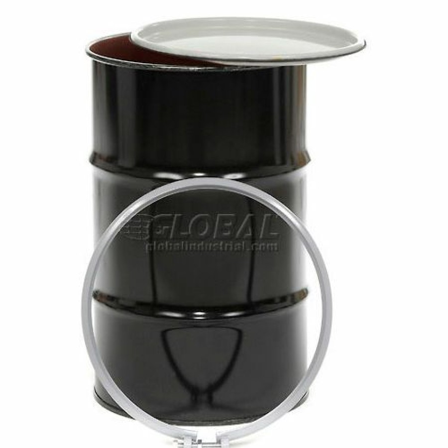 Containers & Organizers * | Global Industrial Carbon Steel Drum 30 Gallon Open Head With Epoxy Phenolic Lining