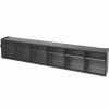 Containers & Organizers * | Bott 02513017.19 Tilt Bins 23-5/8" X 3-5/8" X 4-1/2" (6) Bins With Perfo Panel Fixing Bracket, Grey