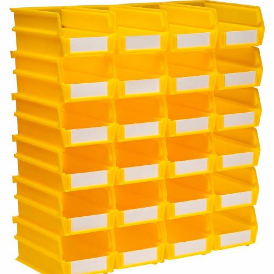 Containers & Organizers * | Triton Products Locbin, 3-220Y, 7-3/8"L X 4-1/8"W X 3"H, Yellow (24 Pc)