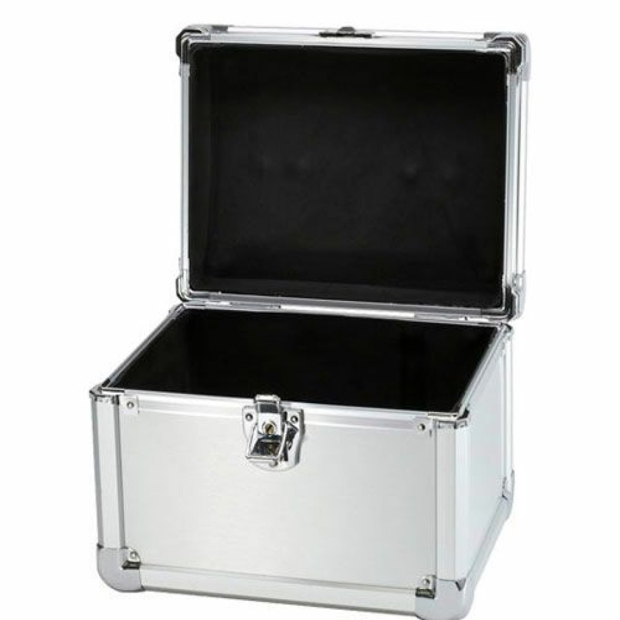 Containers & Organizers * | Tz Case Executive Aluminum Storage Case Exc-110-S 11"L X 8-1/2"W X 7-3/4"H Silver