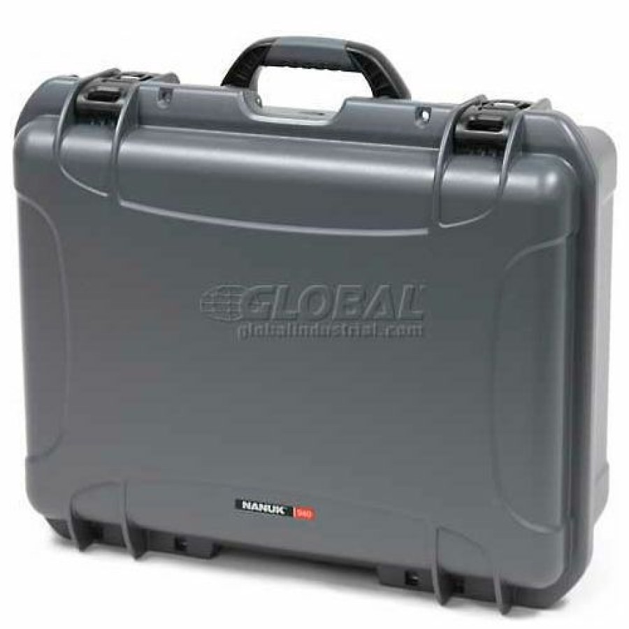 Containers & Organizers * | Nanuk 940 Case, 21-11/16"L X 16-7/8"W X 8-1/2"H, Graphite