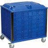 Containers & Organizers * | Global Industrial Easy Assembly Solid Wall Container Lid/Casters 39-1/4 31-1/2 34 Overall