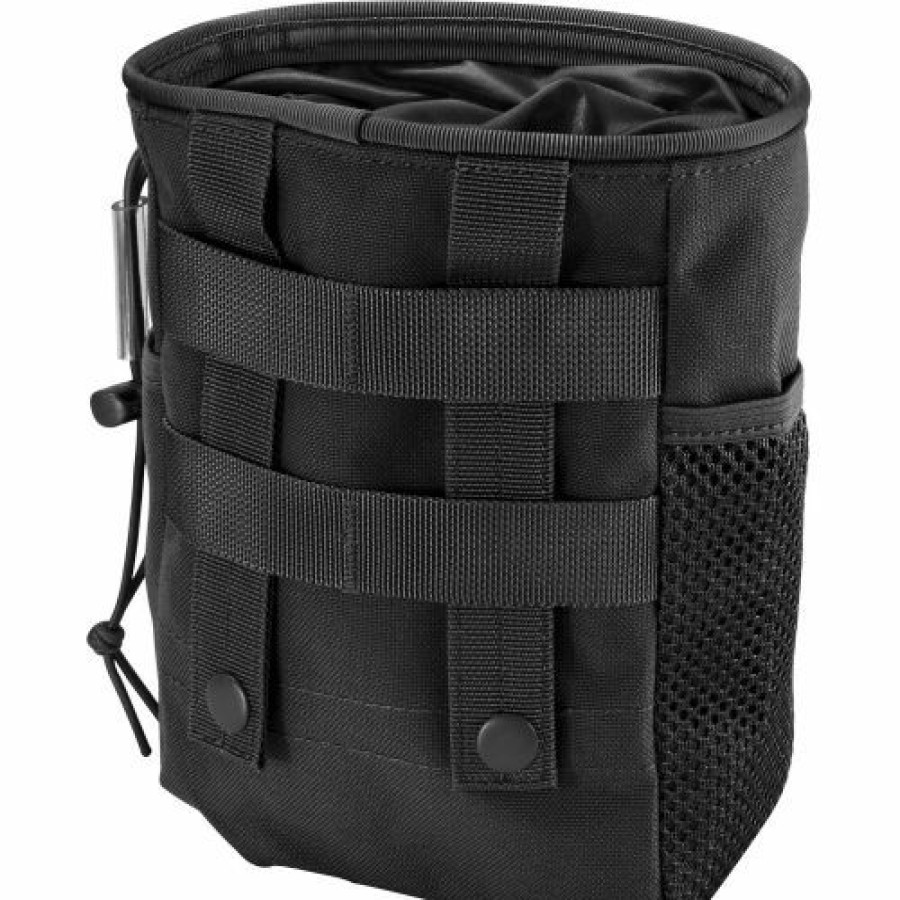 Containers & Organizers * | Barska Bi12624 Loaded Gear Cx-700 Drawstring Dump Pouch, Black