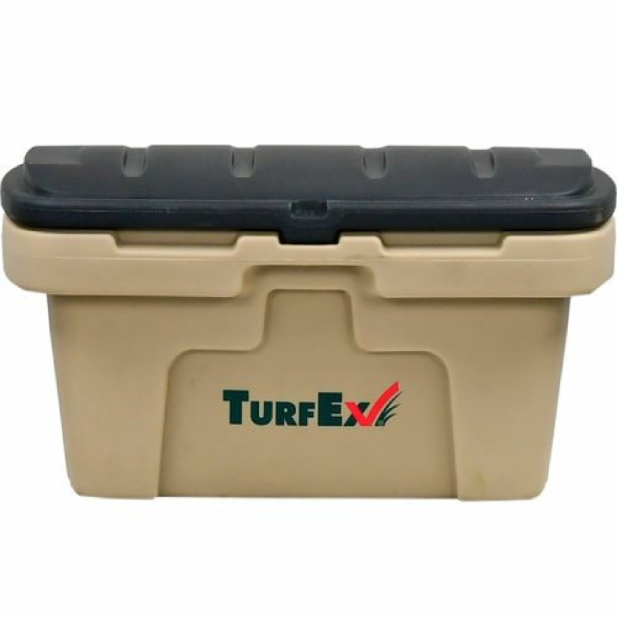 Containers & Organizers * | Turfex 3 Cubic Foot Storage Box, Tan, 33"L X 22-3/4"W X 17-2/5"H, 240 Capacity Lbs., Stack