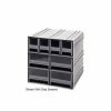 Containers & Organizers * | Quantum Storage Systems Quantum Interlocking Storage Cabinet Qic-4244 11-3/4"Wx11-3/8"Dx11"H 8 Ivory Drawers