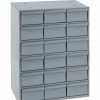 Containers & Organizers * | Durham Mfg. Durham Steel Storage Parts Drawer Cabinet 006-95 18 Drawers