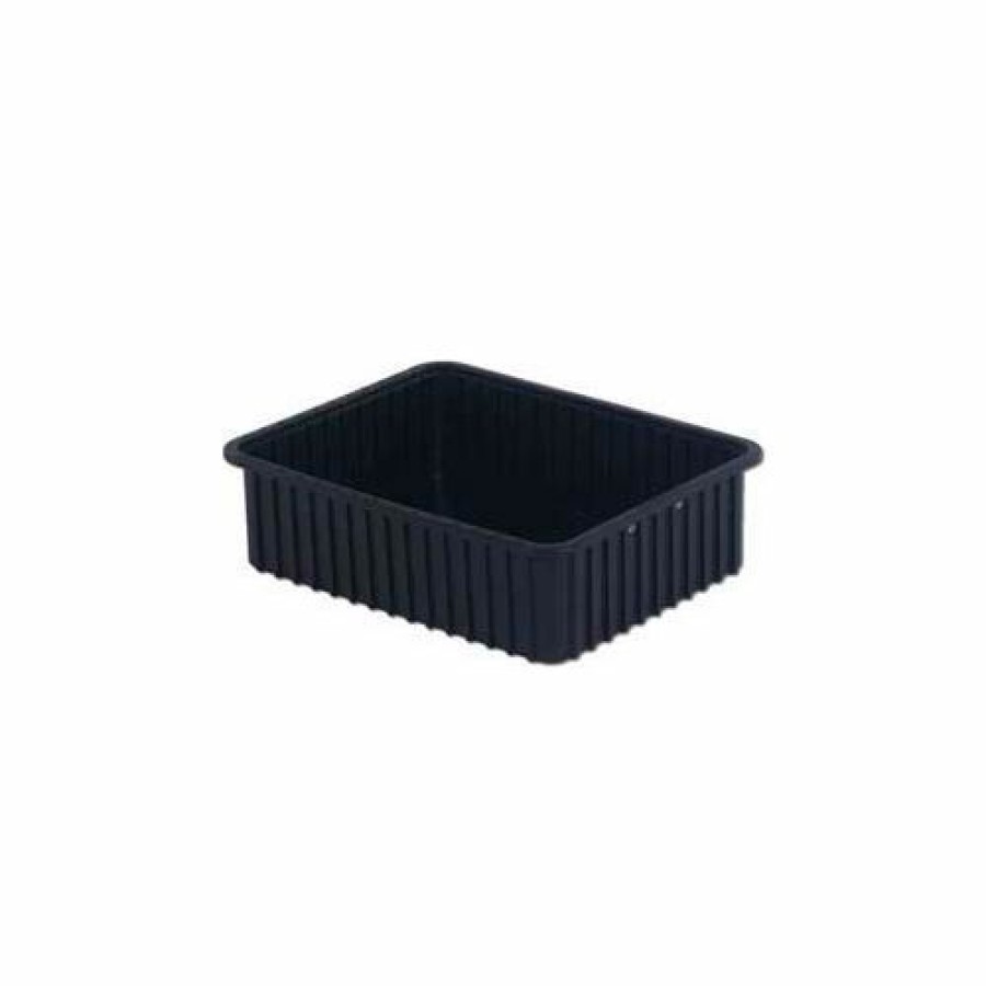 Containers & Organizers * | Lewisbins Esd-Safe Divider Box Dc3060Xl 22-13/32"L X 17-13/32"W X 6"H Pkg Qty 4