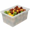 Containers & Organizers * | Rubbermaid 3528-00 White Plastic Box 16.62 Gallon 18 X 26 X 12 Pkg Qty 6