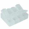 Containers & Organizers * | Eclipse 902-113 8 Fixed Utility Compartment Storage Box 3"L X 3-3/16"W X 13/16"H