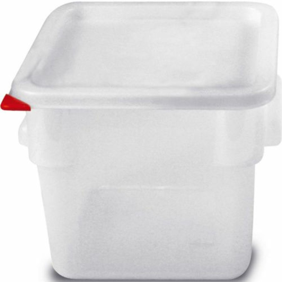 Containers & Organizers * | Araven 91862 Food Storage Container W/Lid, Polycarbonate, 6.3 Qt., Colorclip , Transparent Pkg Qty 6