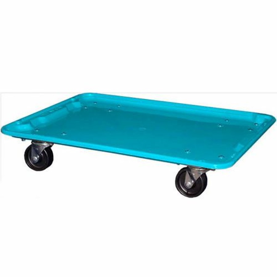 Containers & Organizers * | Mfg Tray Molded Fiberglass Toteline Dolly 780638 For 25-1/4" X 18"X 10" Tote, Blue