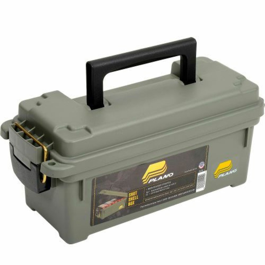 Containers & Organizers * | Plano Molding 1212-02 Water Resistant Ammo Storage Box, 13-3/4"L X 5-5/8"W X 5-9/16"H, Green