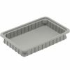 Containers & Organizers * | Dandux Dividable Stackable Plastic Box 50P0112024 16"L X 11"W X 2-1/2"H, Gray