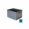 Containers & Organizers * | Stackbin Steel Bin 1-3Sx 9"W X 15-3/4"D X 7-1/2"H Stackbox, Blue