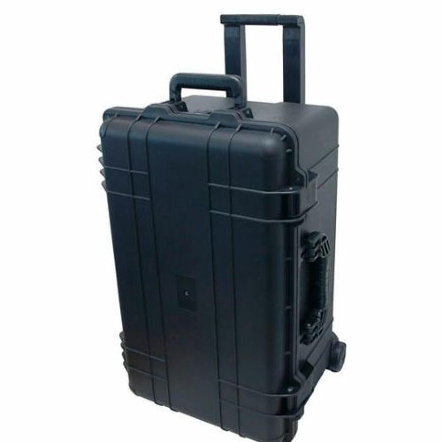 Containers & Organizers * | Tz Case Cape Buffalo Waterproof Utility Wheeled Case Cb-028-B 24-5/8"L X 16-1/2"W X 13-3/8"H Black